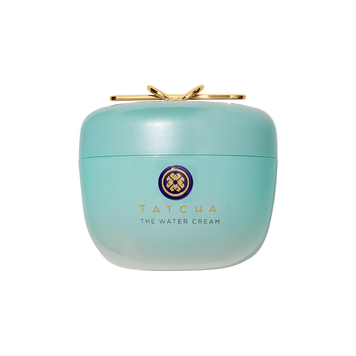 TATCHA jar front view showing packaging and brand, highlights hydration benefits