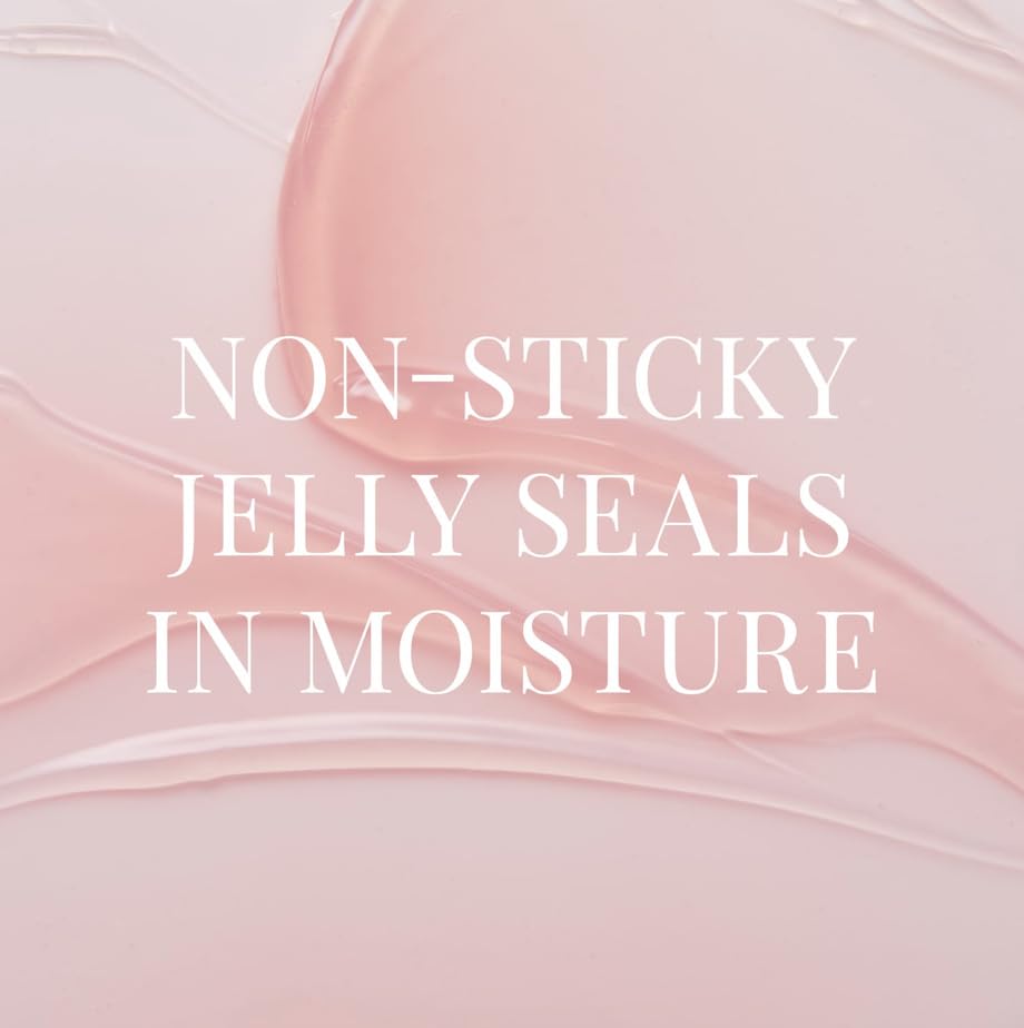 TATCHA open jar close-up of jelly texture displaying smooth, non-sticky hydration