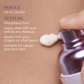 TATCHA split-face before and after demonstrating smoother, refined complexion