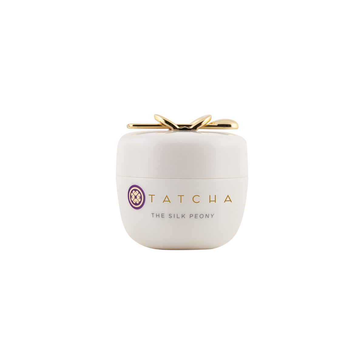 TATCHA jar front view showing elegant packaging and product identity