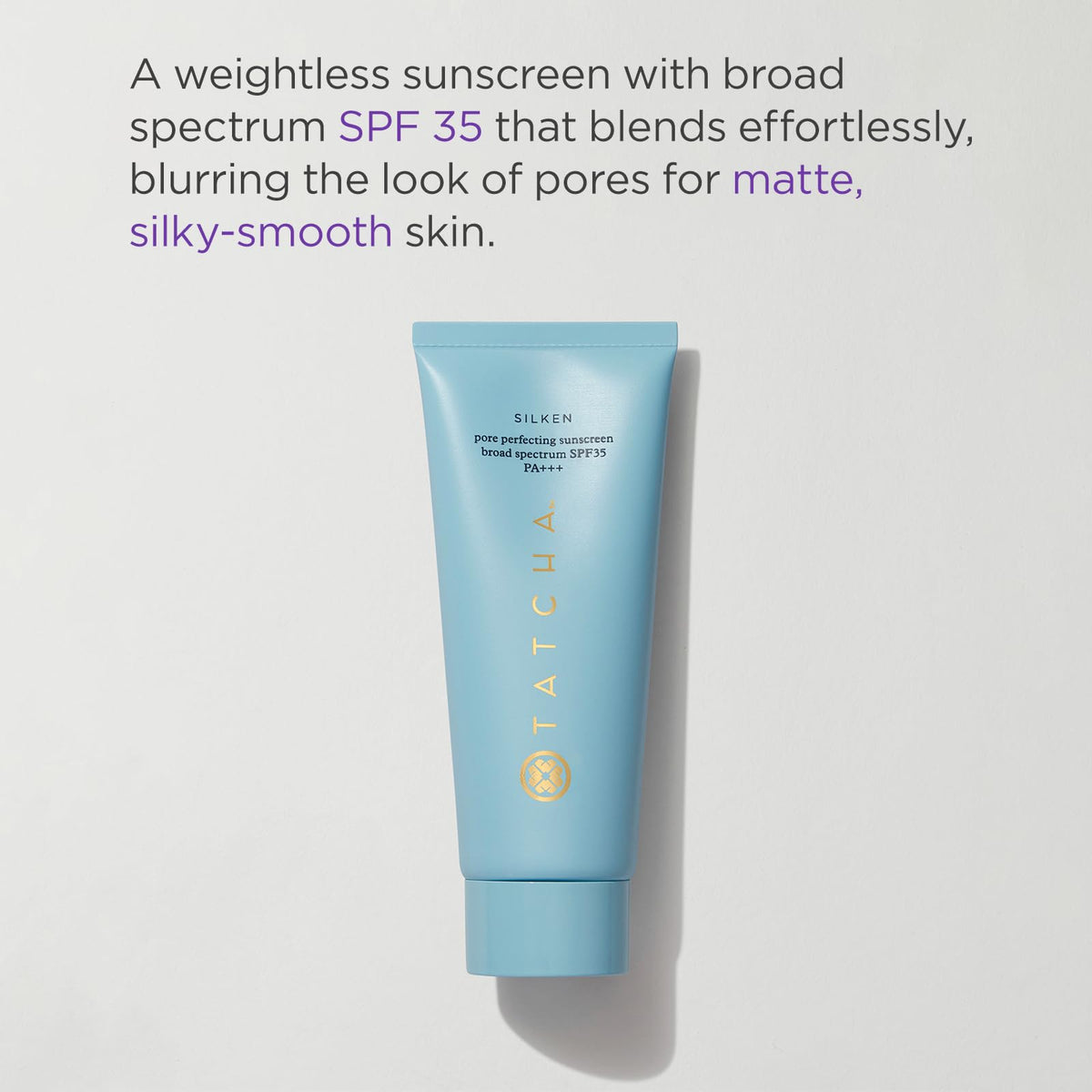 TATCHA close-up texture demonstrating silky-smooth absorbency