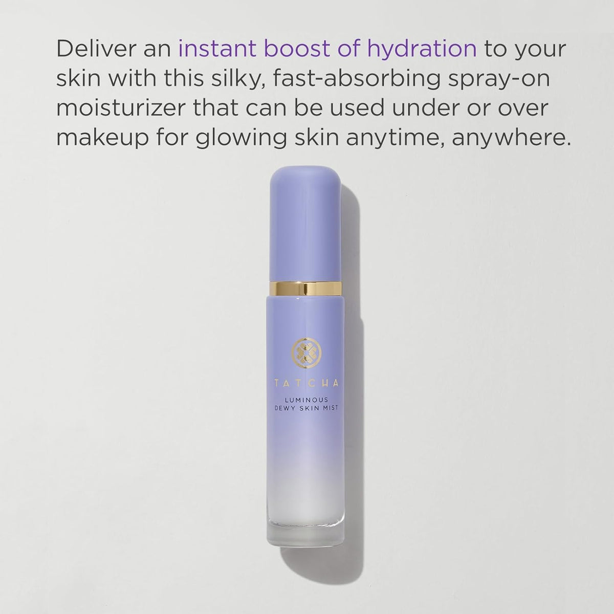 Texture of Dewy Milk on hand showing absorbent finish and dewy effect