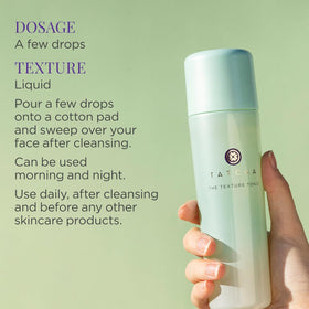 TATCHA label and cap detail showing brand clarity and ingredient trust benefit