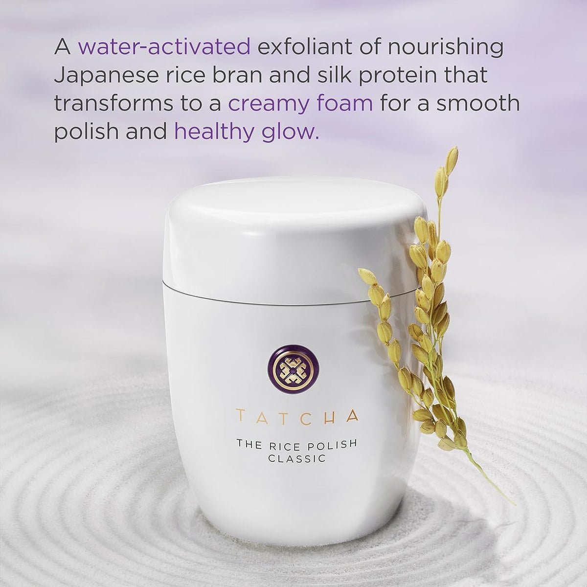 TATCHA The Essence poured from bottle illustrating fast-absorbing hydration and skin priming benefit