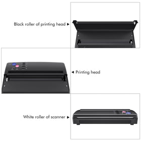 TATELF machine in a tattoo studio setting illustrating workflow efficiency