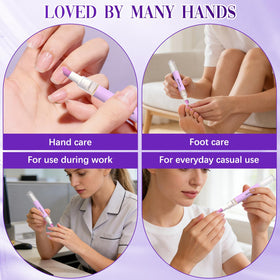 Tbexem close-up of ceramic tip texture for gentle cuticle removal and precise control