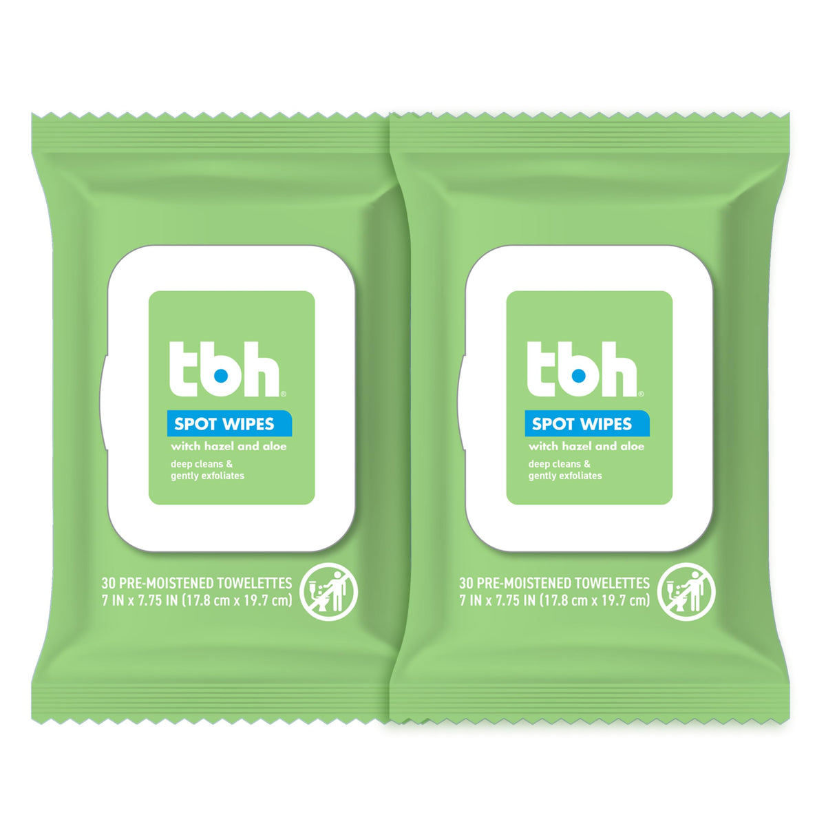 TBH front packaging showing 30-count tube and gentle formulation benefit