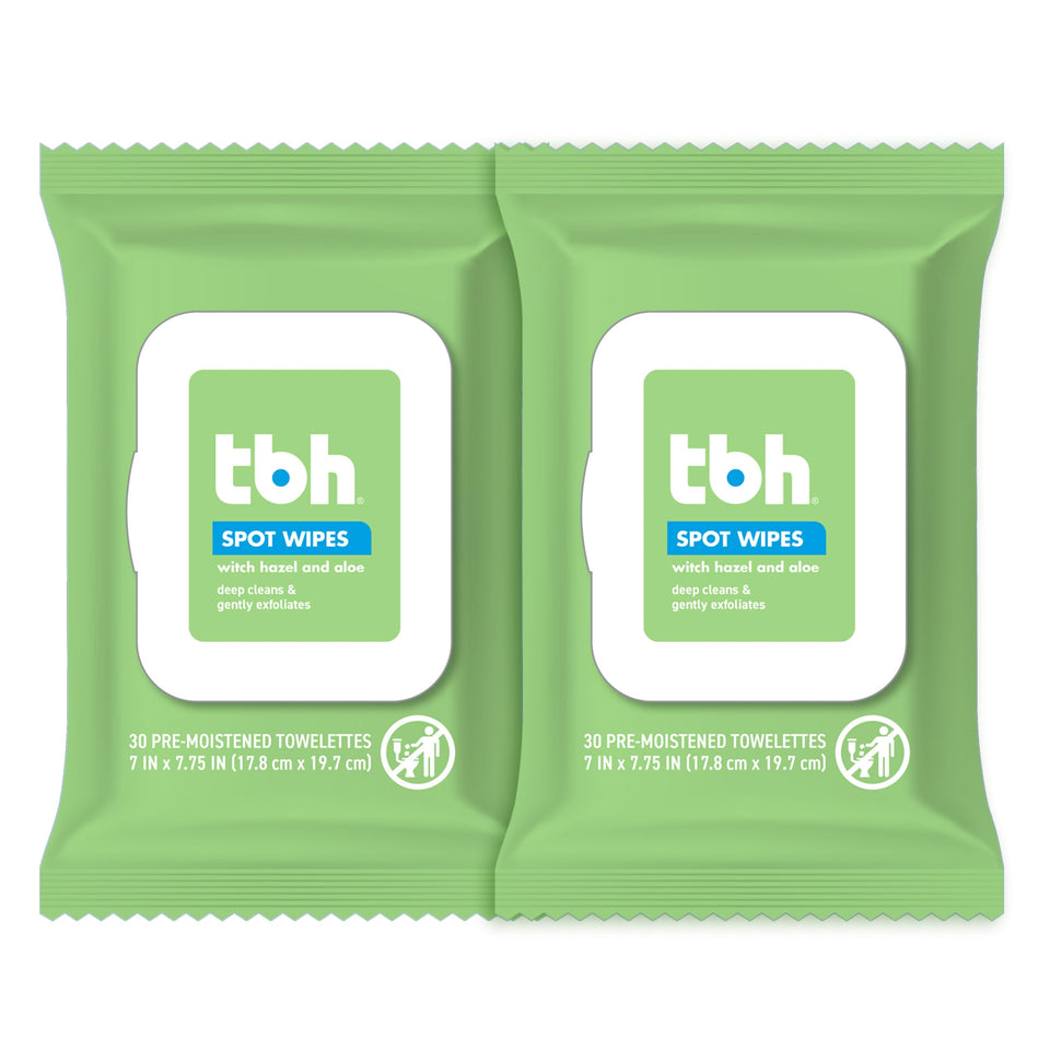 TBH front packaging showing 30-count tube and gentle formulation benefit