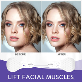 TDZLDM before and after jawline photo highlighting sharper contours