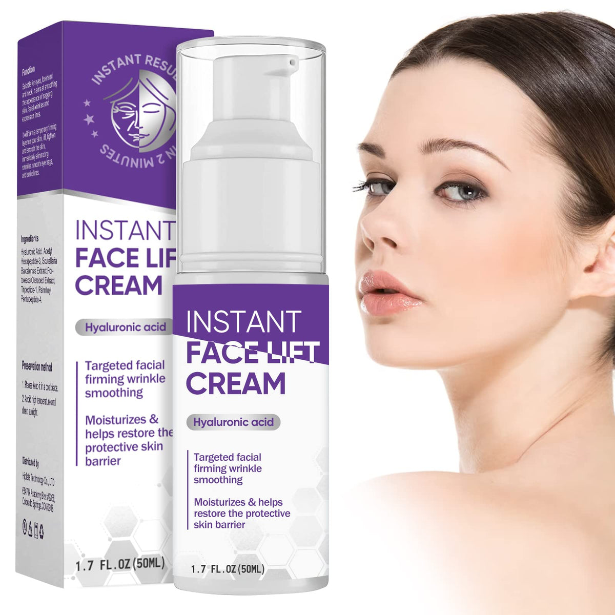 TDZLDM front packaging showing 50 ml bottle and product benefit