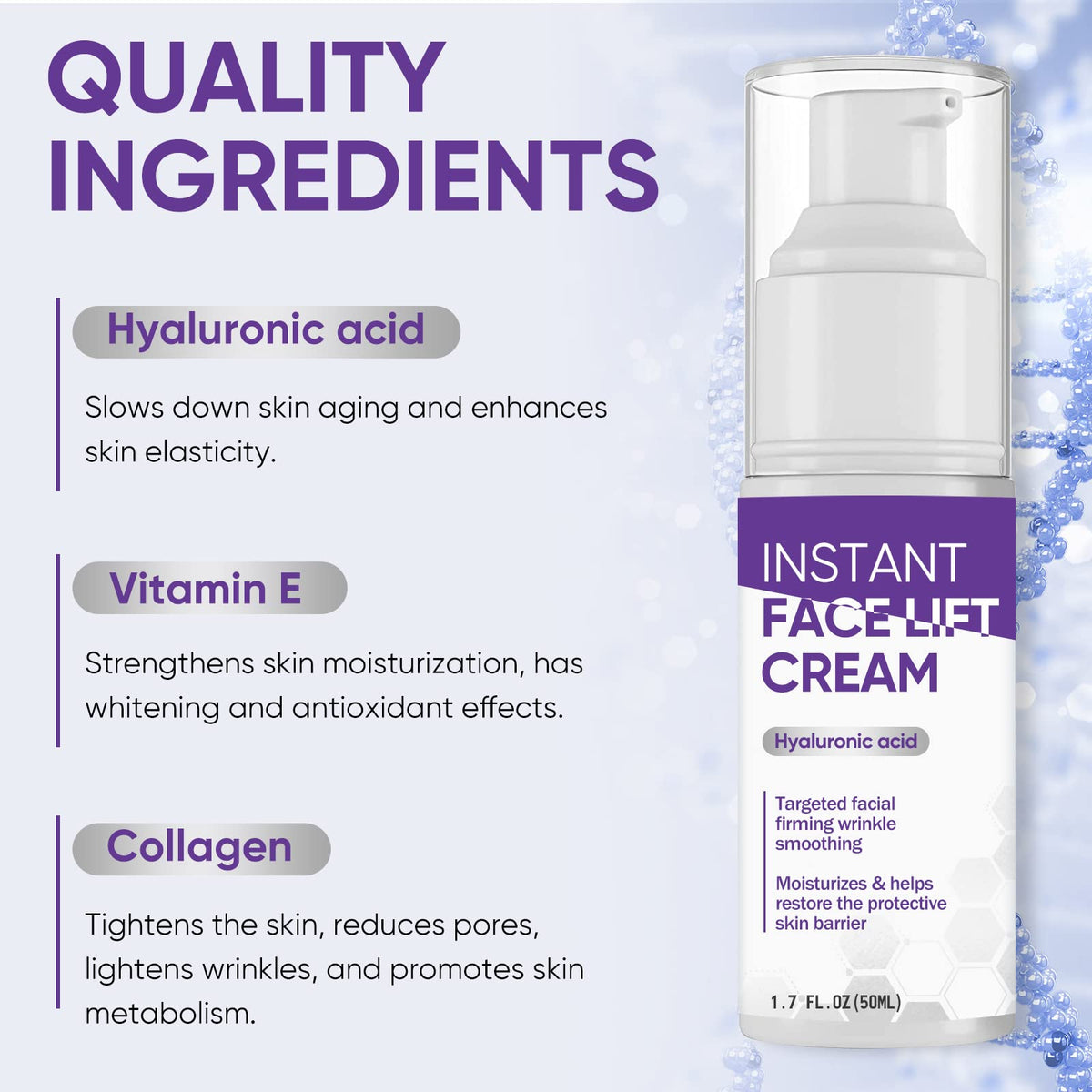 TDZLDM cream texture close-up showing smooth spreadable hydration
