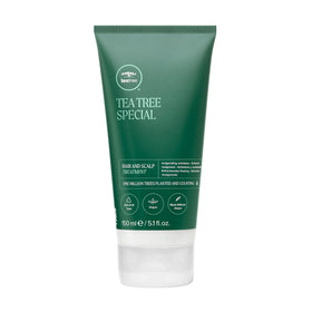 Tea Tree front jar showing label and size with professional finish benefits