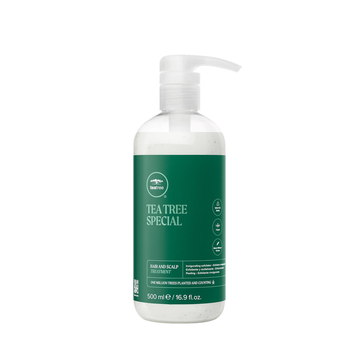 Tea Tree front packaging showing the hydrating mask and invigorating scent benefit