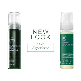 Tea Tree foam texture closeup demonstrating creamy mousse and lightweight spreadability benefit