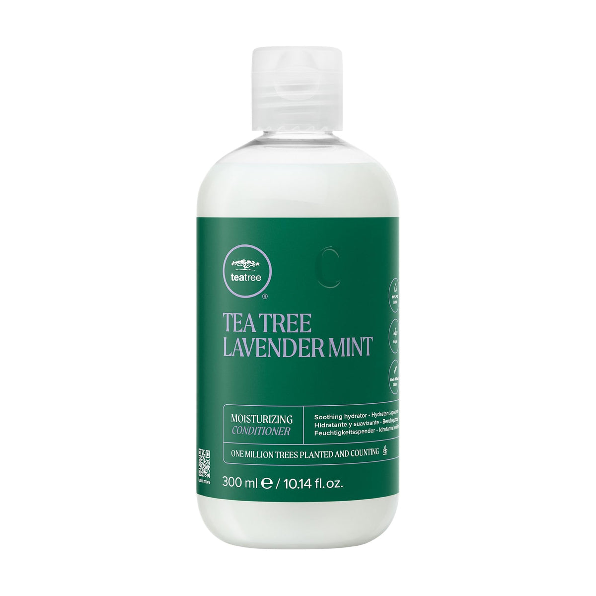 Tea Tree front packaging showing size and product name for easy identification and trust