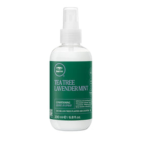 Tea Tree front packaging showing bottle and lavender-mint scent benefits