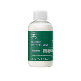 Tea Tree front packaging showing bottle and calming lavender scent benefits