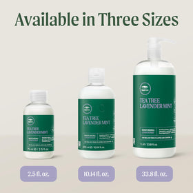 Tea Tree recyclable packaging detail highlighting brand sustainability benefit