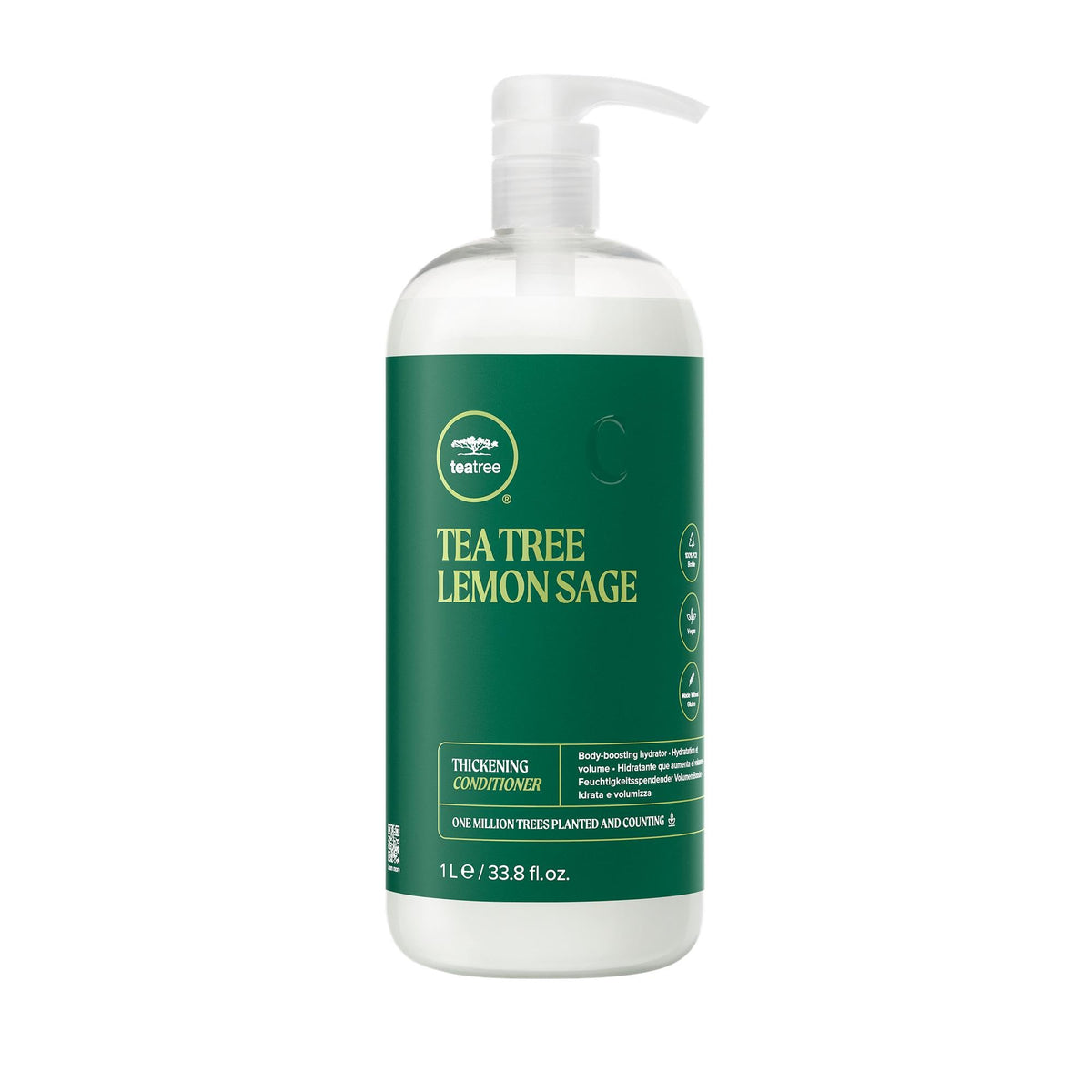 Tea Tree front packaging showing product and volume benefit