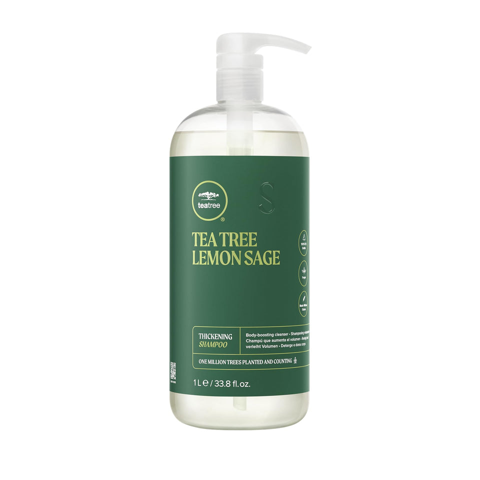 Tea Tree front packaging showing bottle and citrus scent benefits