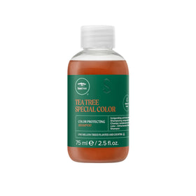 Tea Tree front bottle showing product and label for color-safe cleansing