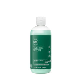 Tea Tree front bottle showing brand and fresh cleansing benefit