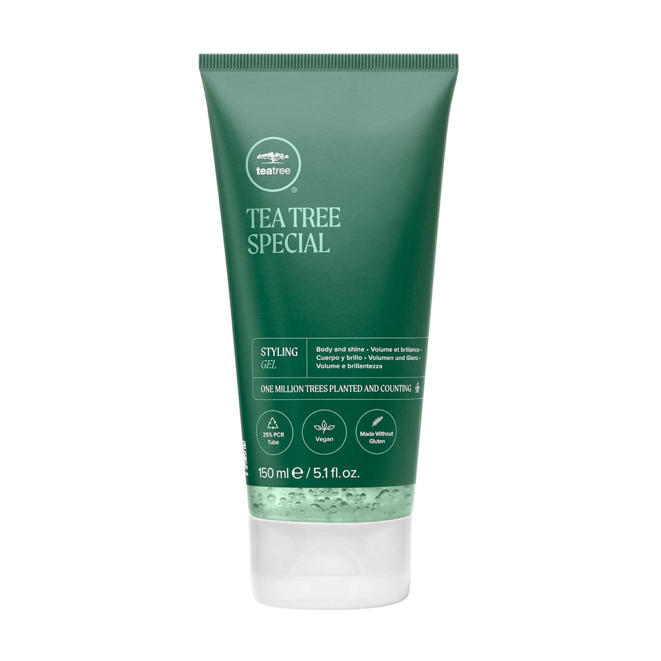 Tea Tree front packaging showing label and 5.1 fl. oz size benefit