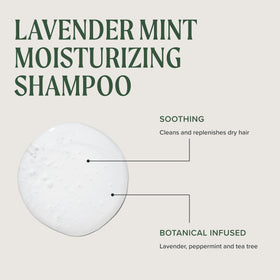Tea Tree close-up foam texture illustrating rich lather and softness