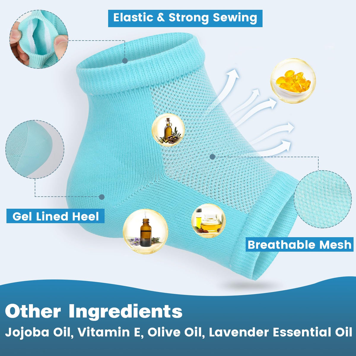 TEAWOO fabric texture and stitching, soft cotton-blend for comfort