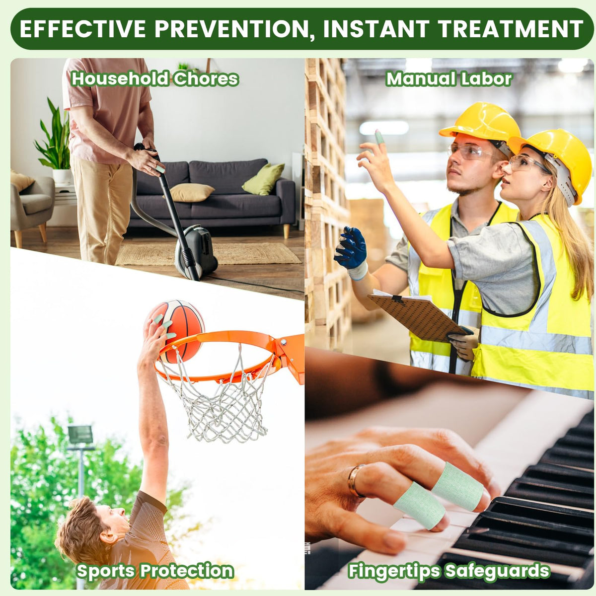 TEAWOO lifestyle image gardening with patches protecting hands and preventing cracks