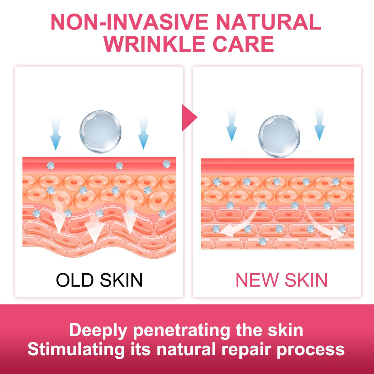 TEAWOO washing patch under water showing easy care and long-lasting use benefit