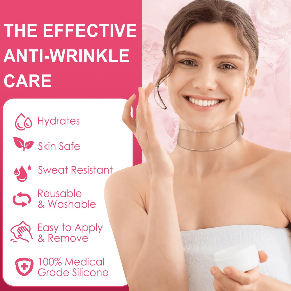 TEAWOO patch held in hand showing size and flexible contouring benefit