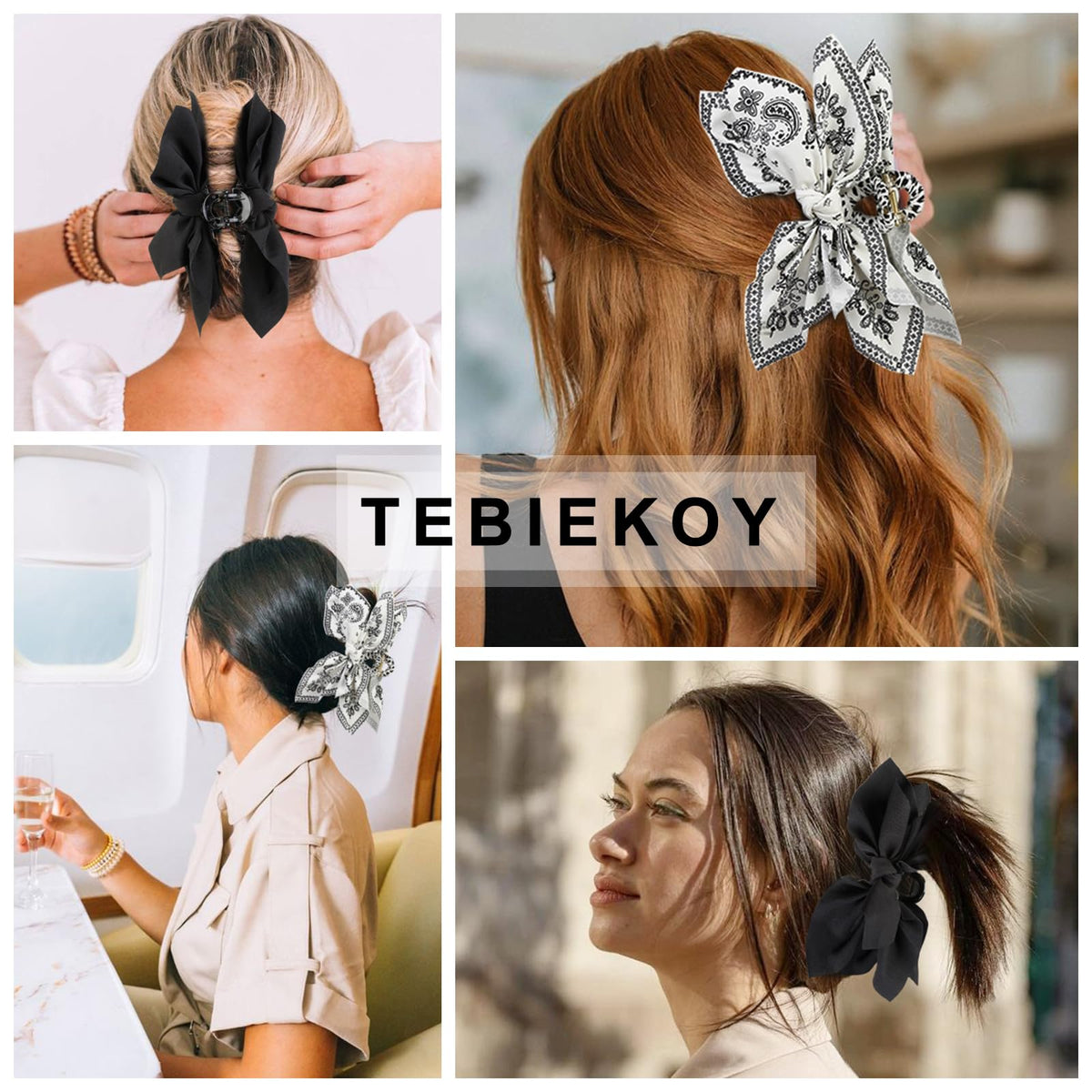 TEBIEKOY hand-held clip for size comparison, conveying extra-large capacity