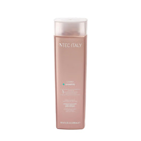 Tec Italy Lumina front packaging showing bottle and brand, highlights tone preservation