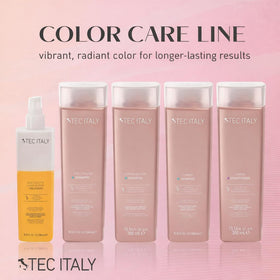 Tec Italy ingredients close-up with jojoba and rosemary extracts for nourishment