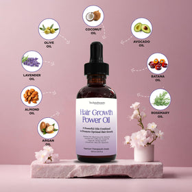 Technobeauty next to common items for size comparison clarifying bottle volume benefit