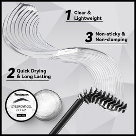 Teenanseen gel texture close-up highlighting smooth lightweight hold