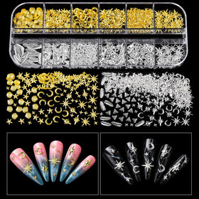 Teenitor 3D charms on nail tip illustrating focal-piece impact on nails