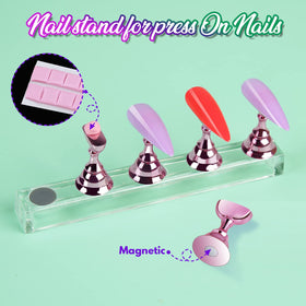 Teenitor brush-on nail glue applicator enabling precise, fast bonding