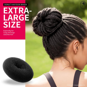 Teenitor high bun in use demonstrating fast, polished styling