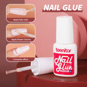 Teenitor acrylic nail clipper and dual-grit file showing trimming and shaping reliability