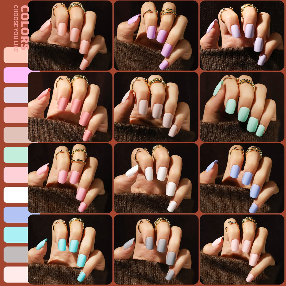 Teenitor close-up of matte nail surface highlighting smooth texture and durability