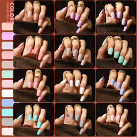 Teenitor close-up of matte nail surface highlighting smooth texture and durability