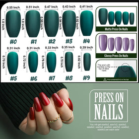 Teenitor close-up of nail tip flexible base, comfortable fit and edge protection benefit