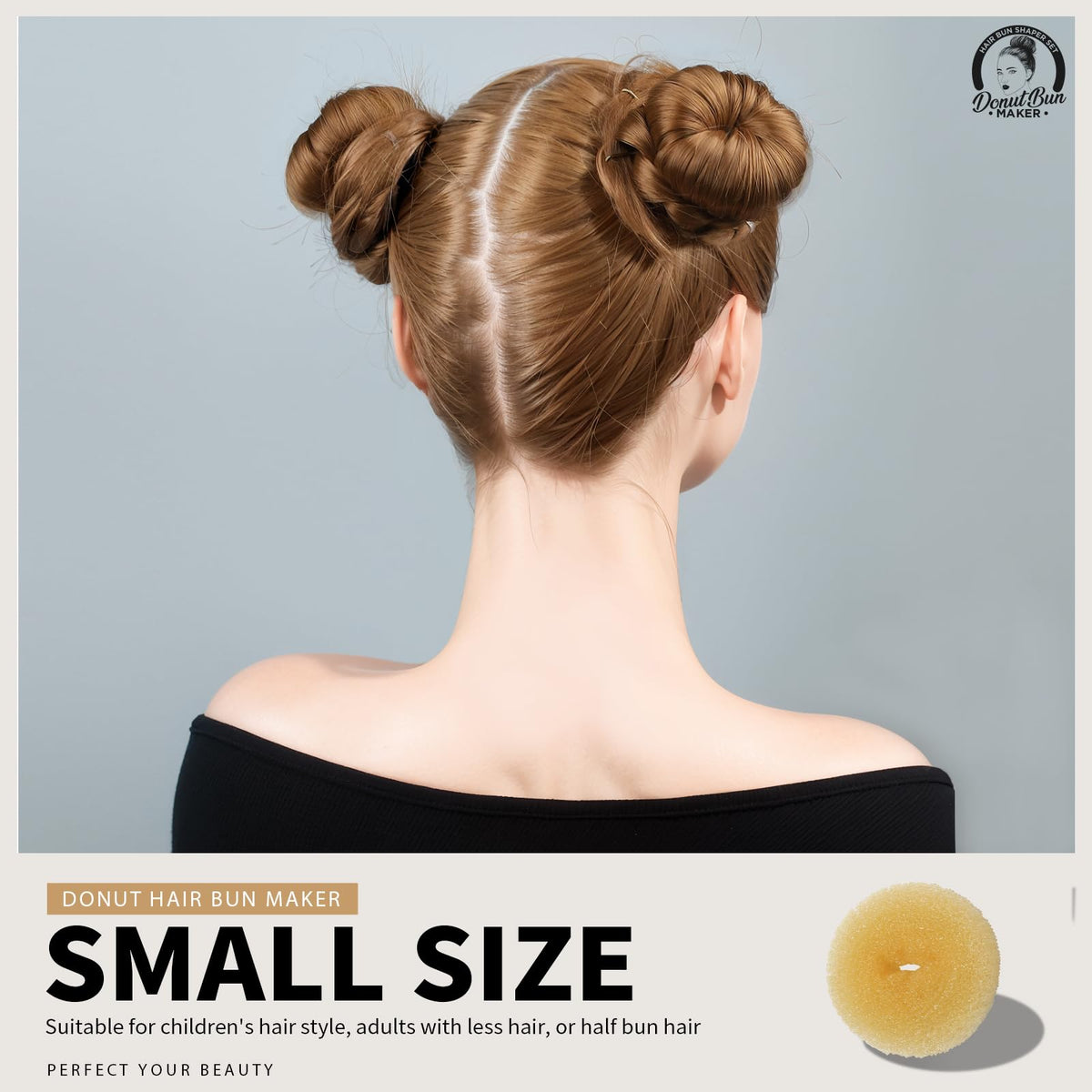 Teenitor nylon foam close-up showing soft texture that protects hair from breakage