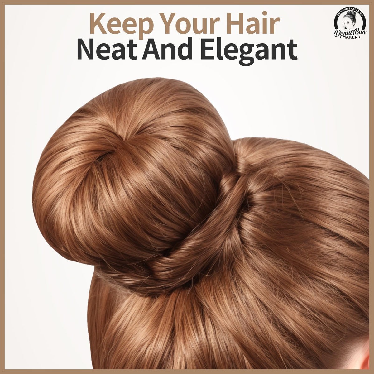Teenitor styled bridal/dance bun demonstrating polished, long-lasting hold