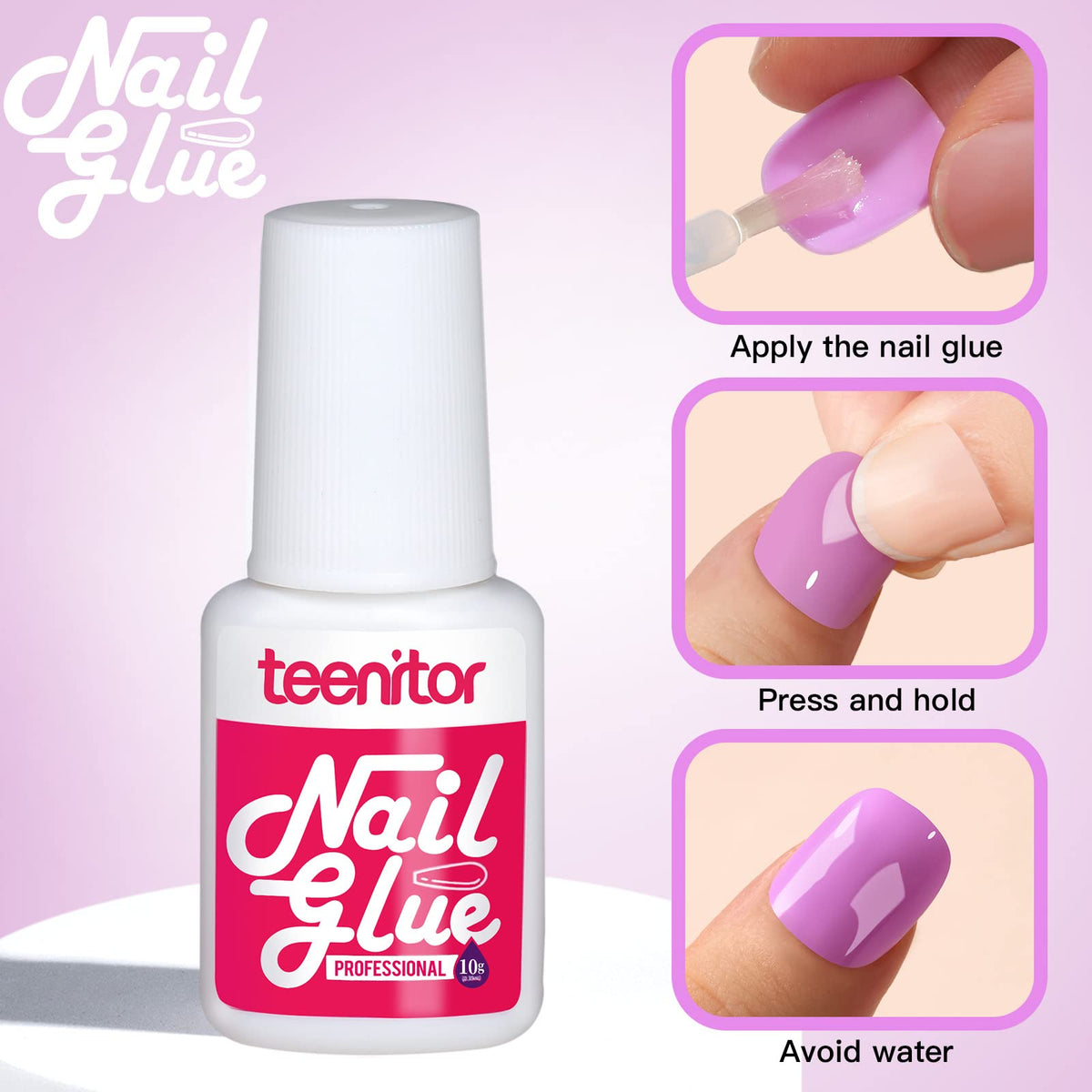 Teenitor decorative rhinestones and stickers shown for easy customization and accents