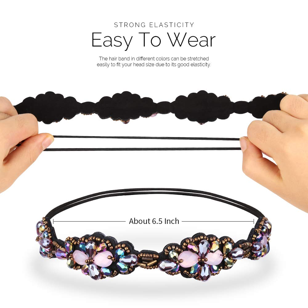 Teenitor elastic band being stretched to show comfortable secure fit