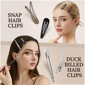 Teenitor elastics and seamless ties showing low-dent benefit for ponytails