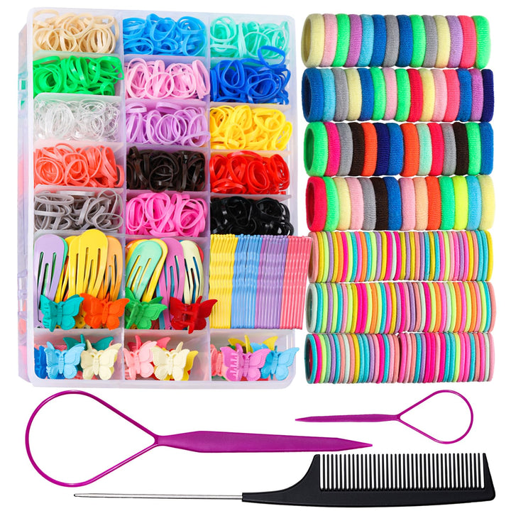 Teenitor front packaging showing full 1250-piece kit and organizer benefits